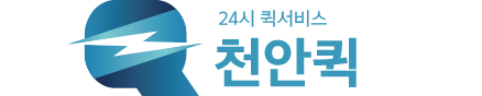 천안퀵 메인로고입니다